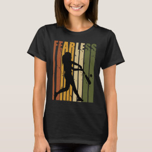 T-shirt Déguisement Femme Baseball Fierce Silhouette Camo