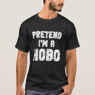 T-shirt Déguisement Halloween Je Suis Un Clochard Drôle Pa