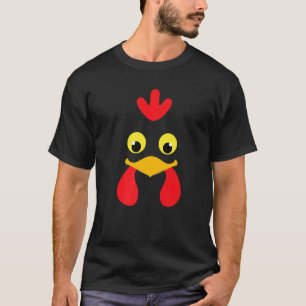 T-shirt Déguisement Halloween Poulet Enfants Adultes Homme