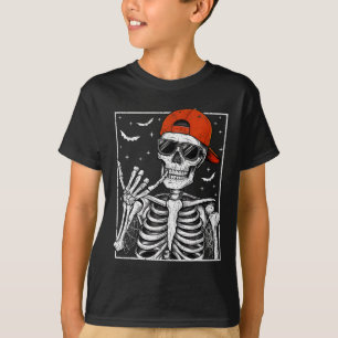 T-shirt Déguisement Rock Hand Halloween Musique Rock Cool
