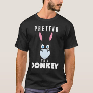 T-shirt Déguisez-vous en un âne Costume d'Halloween Groupe