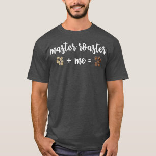 T-shirt Dégustation De Café Pour Master Roaster Distressed