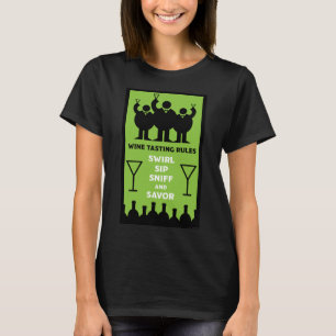 T-shirt dégustation de vin