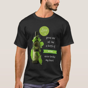 T-shirt Dégustation De Vin Bouteille De Vin