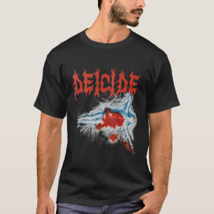 T-shirt Déicide Une Fois Sur La Croix