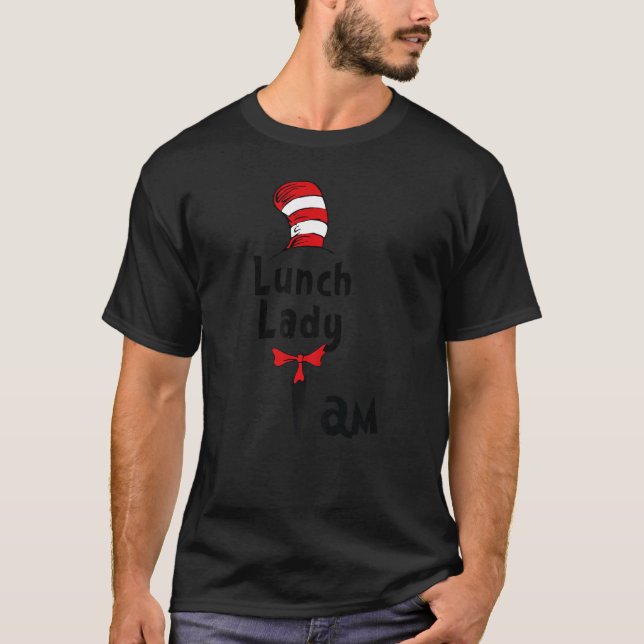 T-shirt Déjeuner Lady Je Suis Déjeuner Lady Life Tout Ça O (Devant)