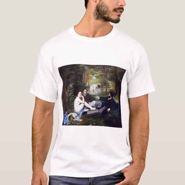 T-shirt Déjeuner sur l'herbe, Manet (Devant)