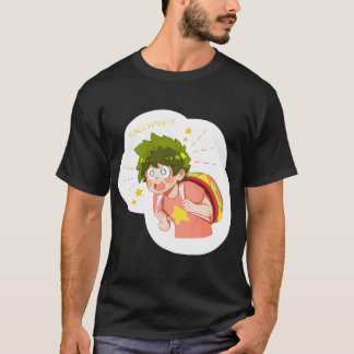 T-shirt Deku est impatient de voir Kacchan