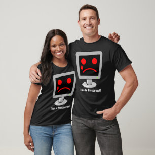 T-shirt Délai de dépendance de l'ordinateur amusant pour d