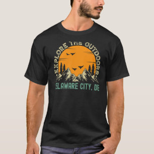 T-shirt Delaware City Delaware Explorez Les Extérieurs