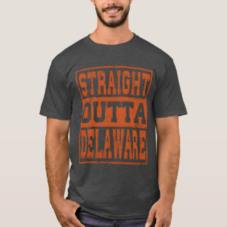 T-shirt Delaware Directement de Delaware Vintage drôle