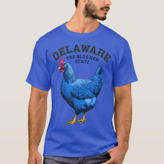 T-shirt Delaware La Citation De L'État De Blue Hen