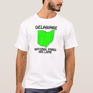 T-shirt Delaware - Les parcs nationaux sont décevants