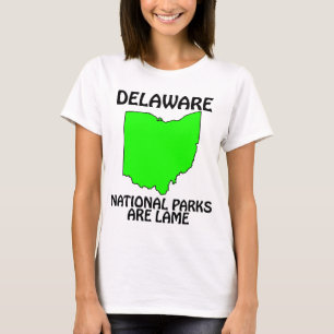 T-shirt Delaware - Les parcs nationaux sont lames