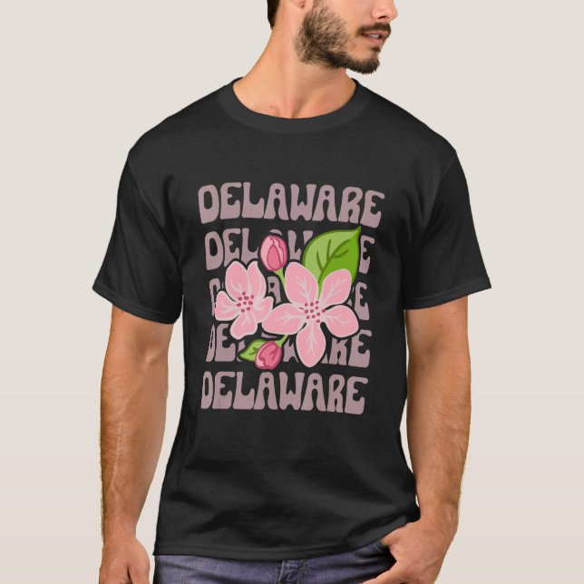 T-shirt Delaware Peach Blossom (Devant)