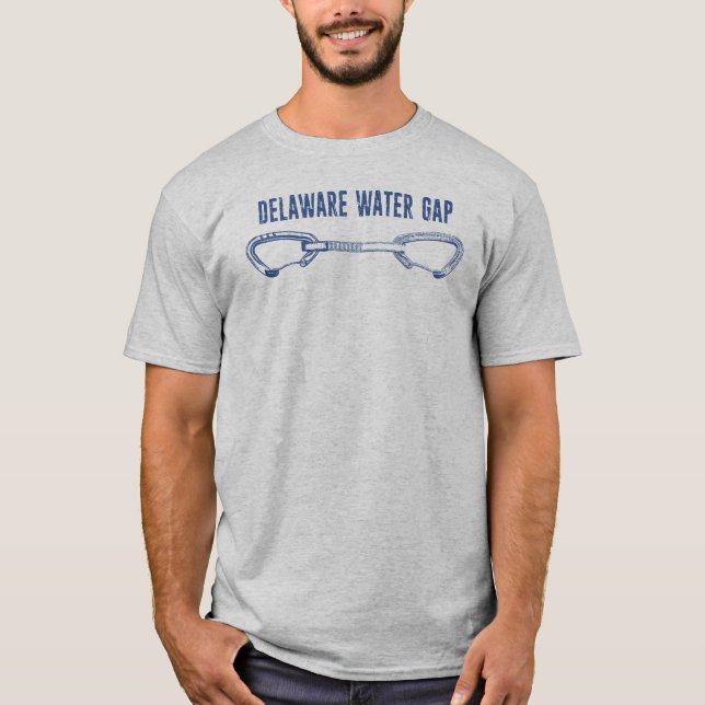 T-shirt Delaware Water Gap Escalade Rapide (Devant)