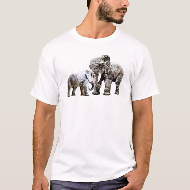 T-shirt d'éléphants (Devant)