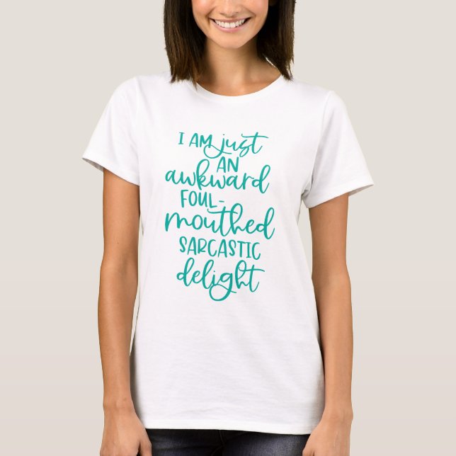 T-shirt Délice Sarcastique (Devant)
