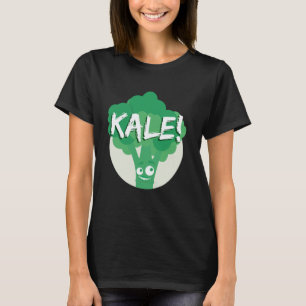 T-shirt Délicieux Épinard et Chou Kale Végétalien Heureux