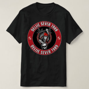T-shirt Delije Sever 1989 Crveno Beli Zvezda