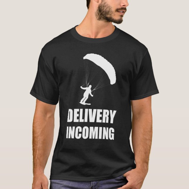 T-shirt Delivery Service Deliverer Postman (Devant)