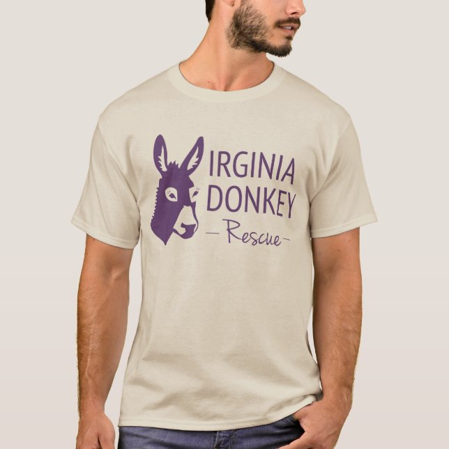 T-shirt Délivrance d'âne de la Virginie (Devant)