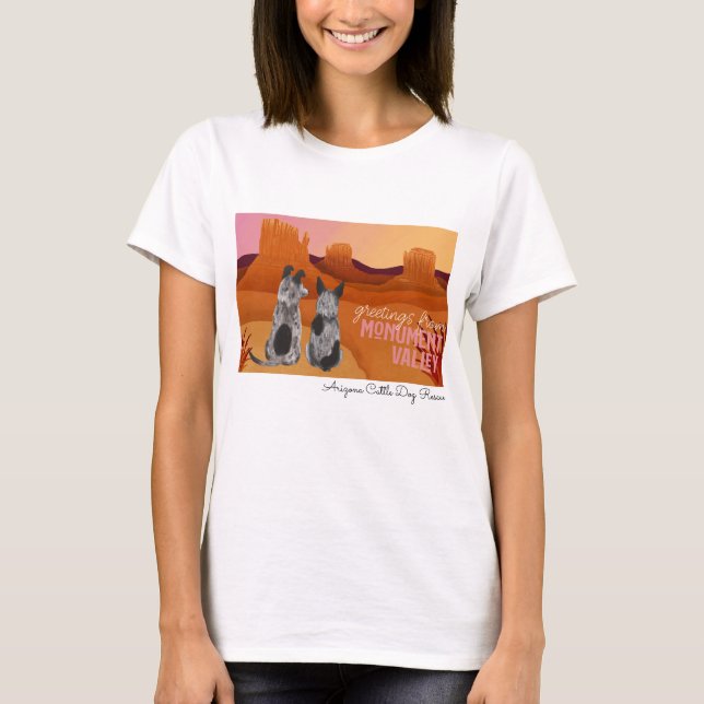 T-shirt Délivrance de chien de bétail de l'Arizona - (Devant)