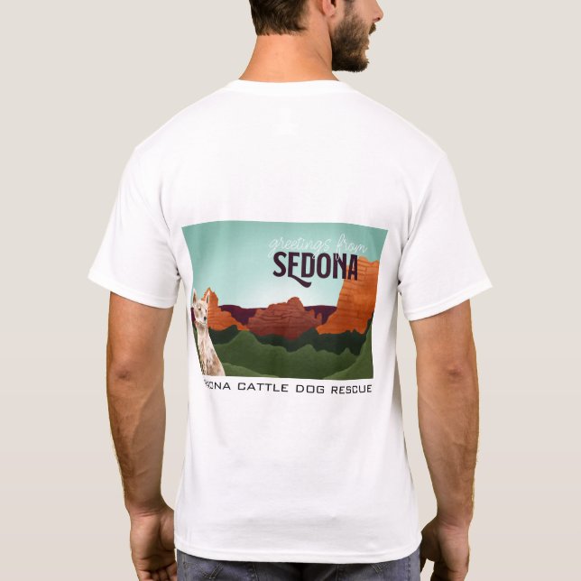 T-shirt Délivrance de chien de bétail de l'Arizona - (Dos)