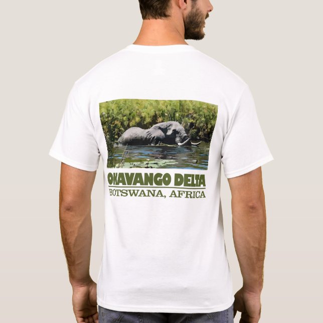 T-shirt Delta d'Okavango (Dos)