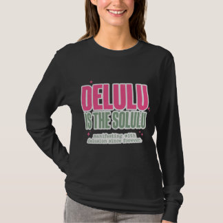 T-shirt Delulu Is The Solulu Tendance Gen Z Tee Déclaratio