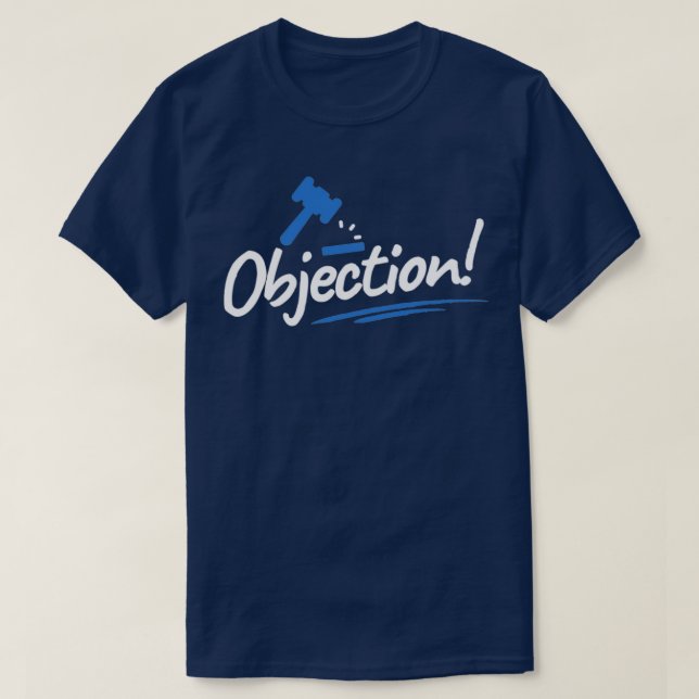 T-shirt demande d'objection ouï-dire 4 T (Design devant)