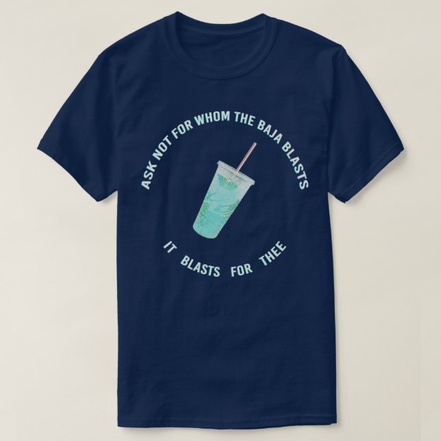 T-shirt demandez de ne pas savoir pour qui les explosions  (Design devant)