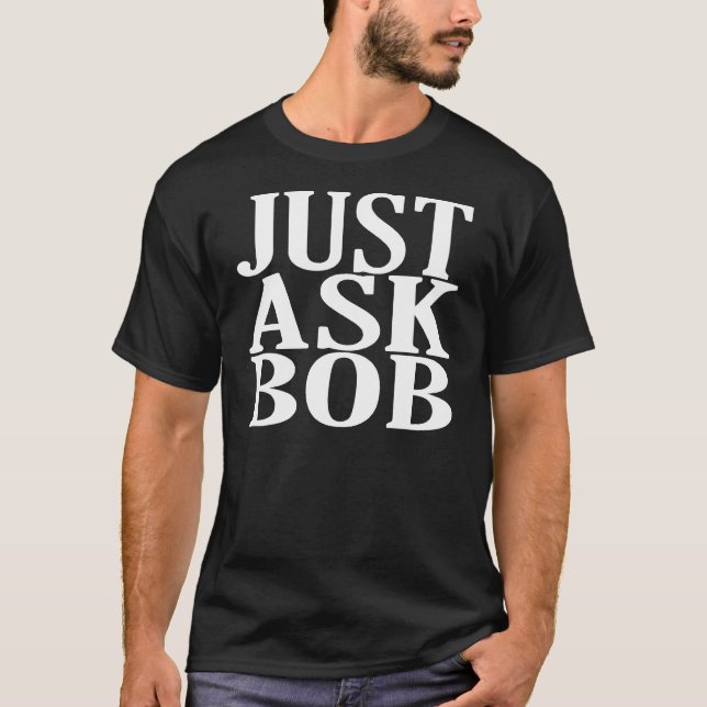 T-shirt demandez juste les tee - shirts de plomb (Devant)