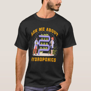 T-shirt Demandez-moi à propos de l'amant de plantes de jar