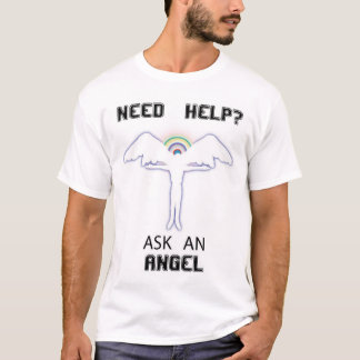 T-shirt Demandez un ange