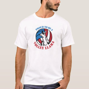 T-shirt Démarche assurée de lama de volée