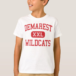 T-shirt Demarest - chats sauvages - milieu - New Jersey de