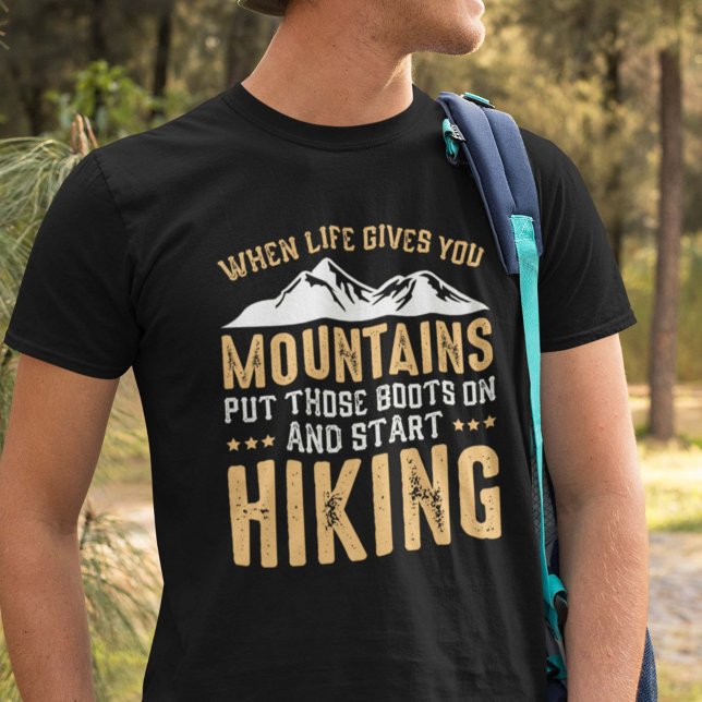 T-shirt Démarrer le Randonnée (Créateur téléchargé)