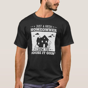 T-shirt Déménagement de la maison de Faire-part - La premi