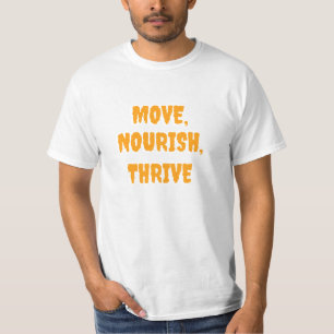 T-shirt Déménager, nourrir la gym