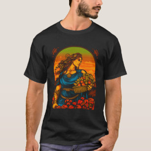 T-shirt Demeter Grec Mythologie Moissonneuse-Déesse