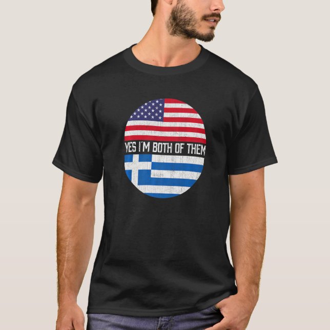 T-shirt Demi-Américain Demi-Népalais Usa Drapeau Famille H (Devant)