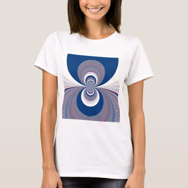 T-shirt Demi bleu (Devant)