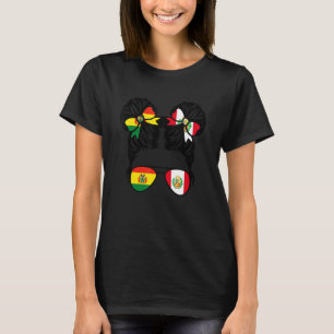 T-shirt Demi-bolivienne moitié Péruvienne fille Bolivie En