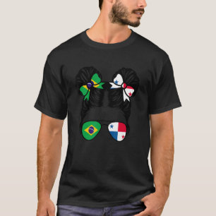 T-shirt Demi brésilienne moitié panaméenne fille brésilien