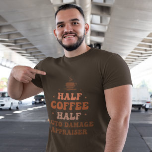 T-shirt Demi-café semi-auto amortisseur dommages