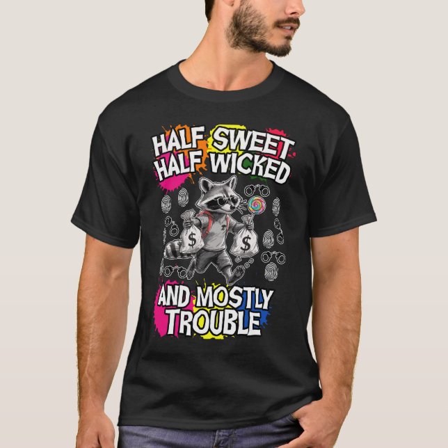 T-shirt demi doux, mi méchant et surtout ennuyeux (Devant)
