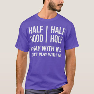 T-shirt Demi-Hood Semi-Saint Style Perdu Vintage