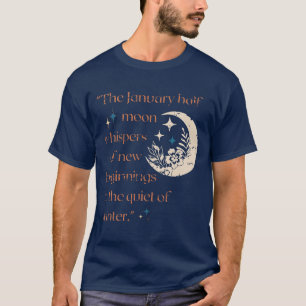 T-shirt Demi-lune de janvier / Nouveau Début/T-shirt Vinta