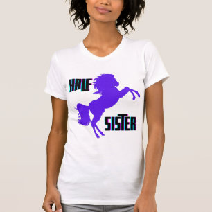 T-shirt Demi-Soeur Pony Violet frère